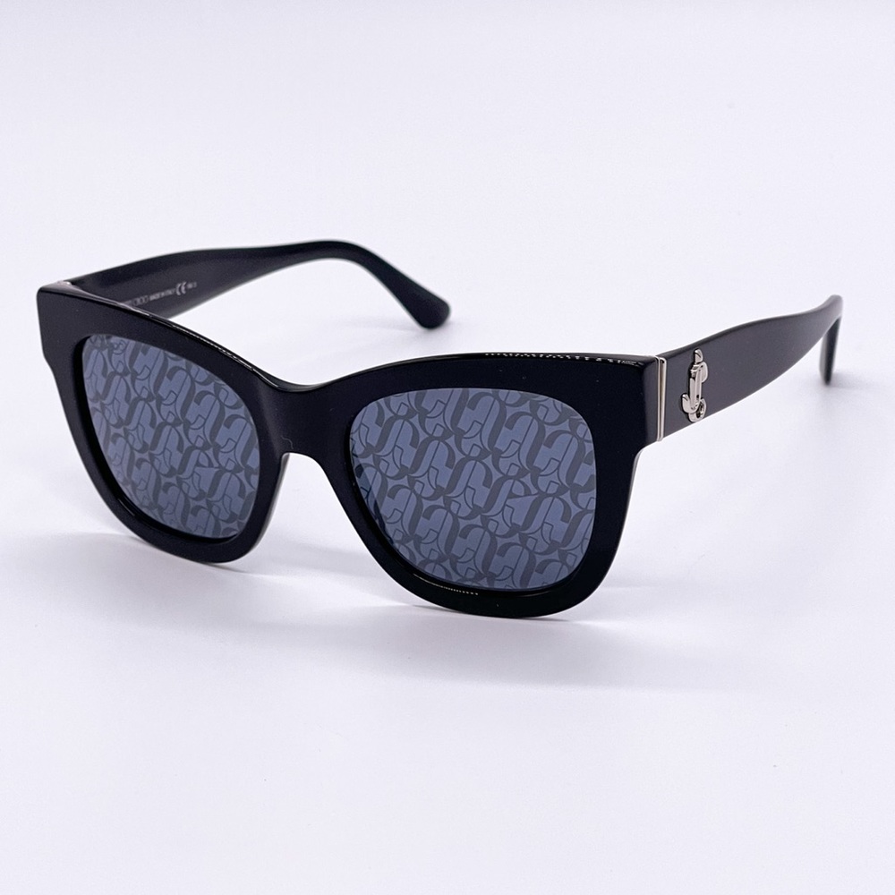 NEW JIMMY CHOO SUNGLASSES JIMMY CHOO JAN/S 807 BLACK WOMEN’S EYEWEAR JIMMY CHOO - Picture 9 of 12